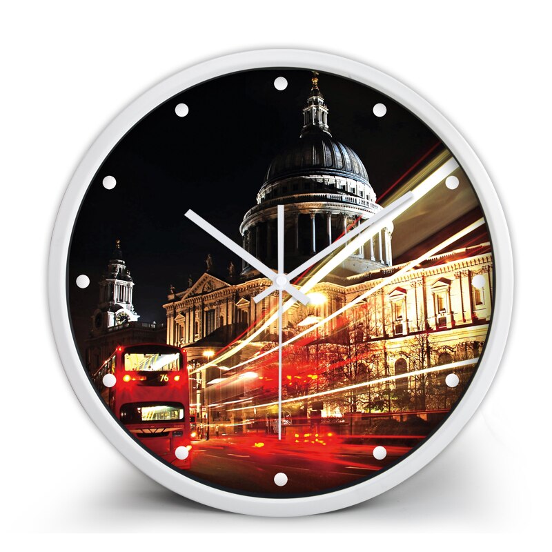 Horloge murale numérique pour Bus européen, décoration de salon, silencieuse, pour hôtel, Restaurant, ange