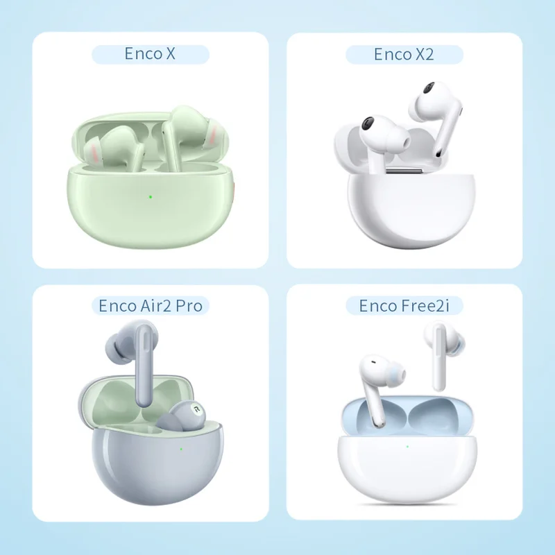 Embouts en latex pour OPPO Enco X X2, écouteurs en silicone sans fil, antibruit, Enco Free 2i, Bluetooth, téléphone de sauna, Air2 Pro