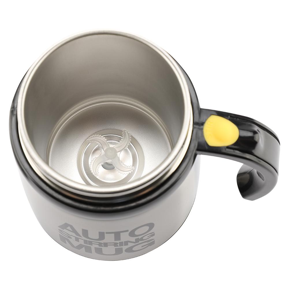 400ml koffiemelk automatische mengbekers zelfroerende mok roestvrijstalen thermische beker elektrische luie slimme dubbel geïsoleerde beker