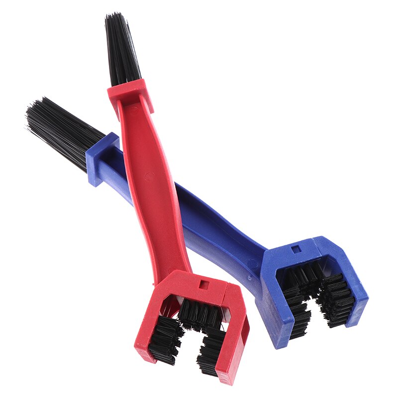 Motorcycle Chain Cleaner Plastic Bike Bicycle Moto Brush Cycling Clean Chain Cleaner Outdoor Scrubber Tool for Road