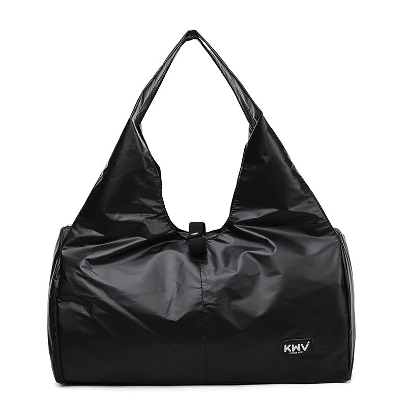 Bolso De Viaje rosa para mujer, Bolsa De Viaje para gimnasio, Fitness, fin De semana, Yoga, grande, De Viaje, equipaje De mano: Black