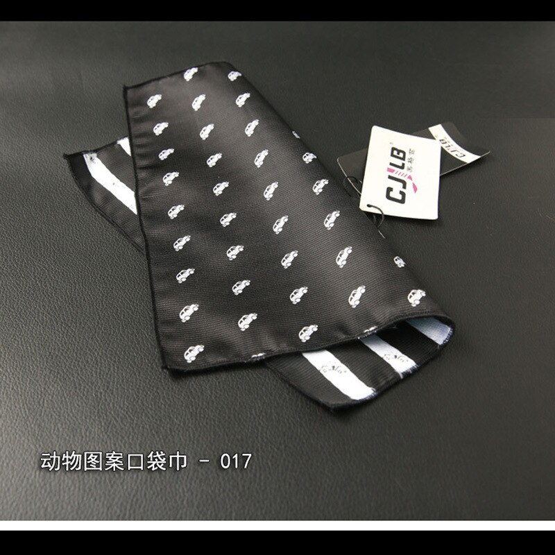 Cartoon Pochet Zakdoeken Voor Mannen Classic Pocket Handdoek Voor Wedding Party Pak Accessoires: 017