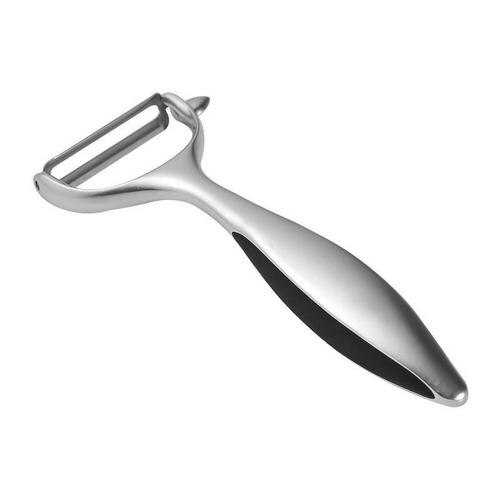 Couteau à éplucher multifonctionnel en acier inoxydable 304, adapté pour éplucher les pommes de terre et les graines de Melon, accessoires de couteaux de cuisine pour fruits: YELLOW