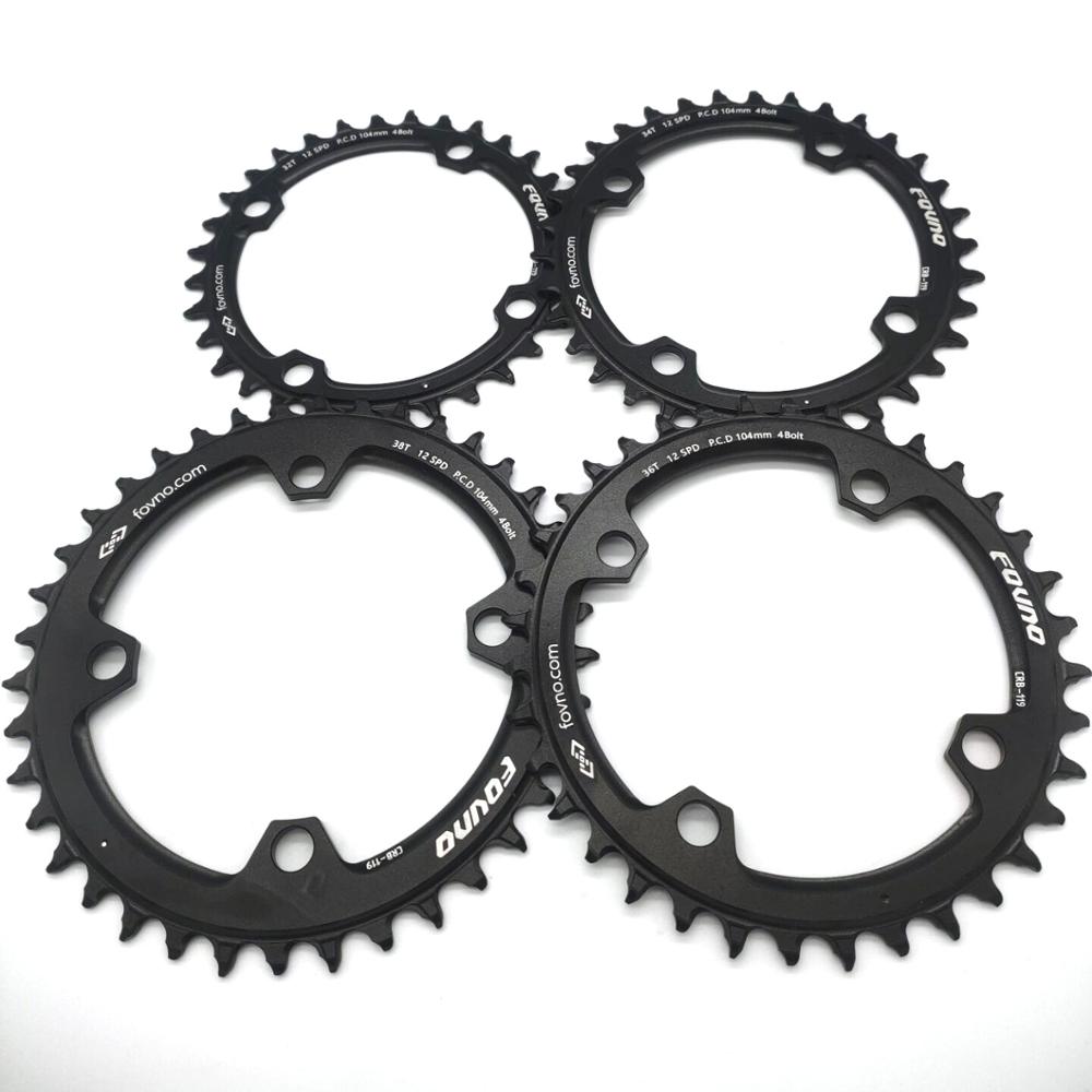 Fovno 104 bcd 32/34/36/38 t eagle tooth mountain mtb polkupyörä kapea tarjotin leveä ketjurengas forshimano  m370 m410 m610 m615 m670 m780