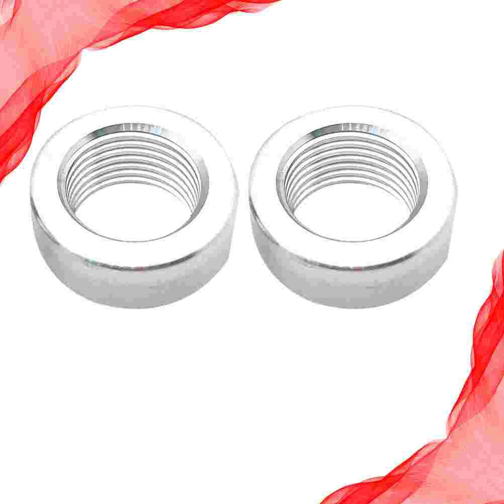 2pcs Practical 1/8 NPT Welding Thread Head Aluminum Alloy Welding Joint for Home
