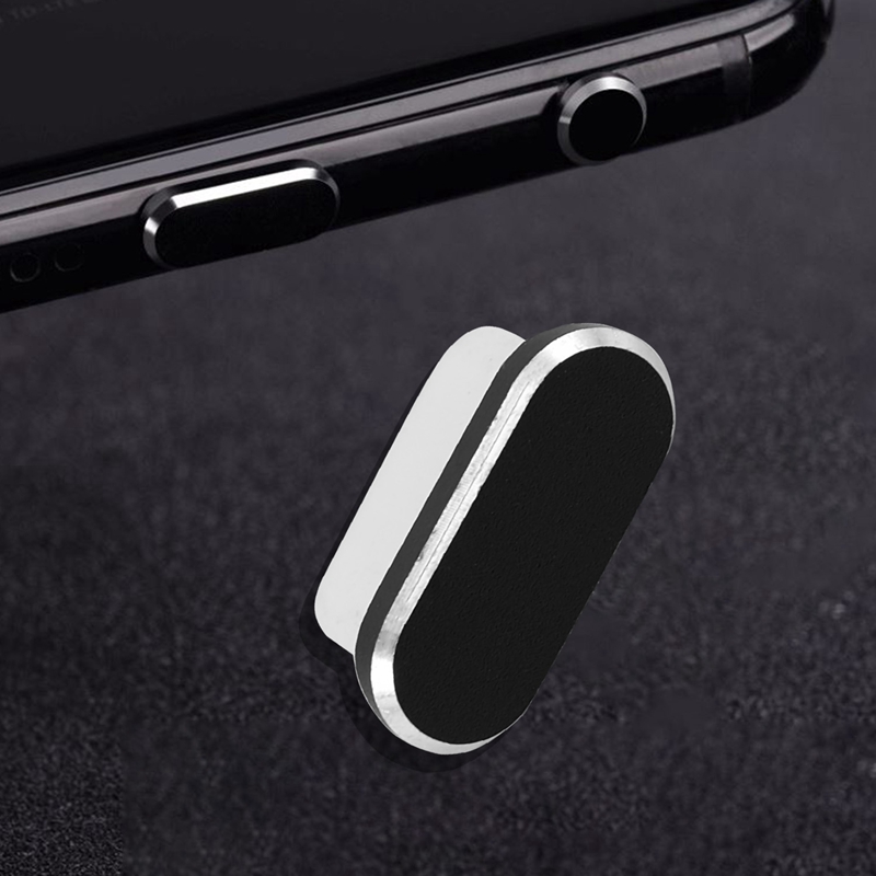 Mool 2x usb-c aluminium-staubschutzstopfen-set mit typ-c-ladeanschluss und 3.5mm kopfhörerbuchsen – handyzubehör für huawei mate 20