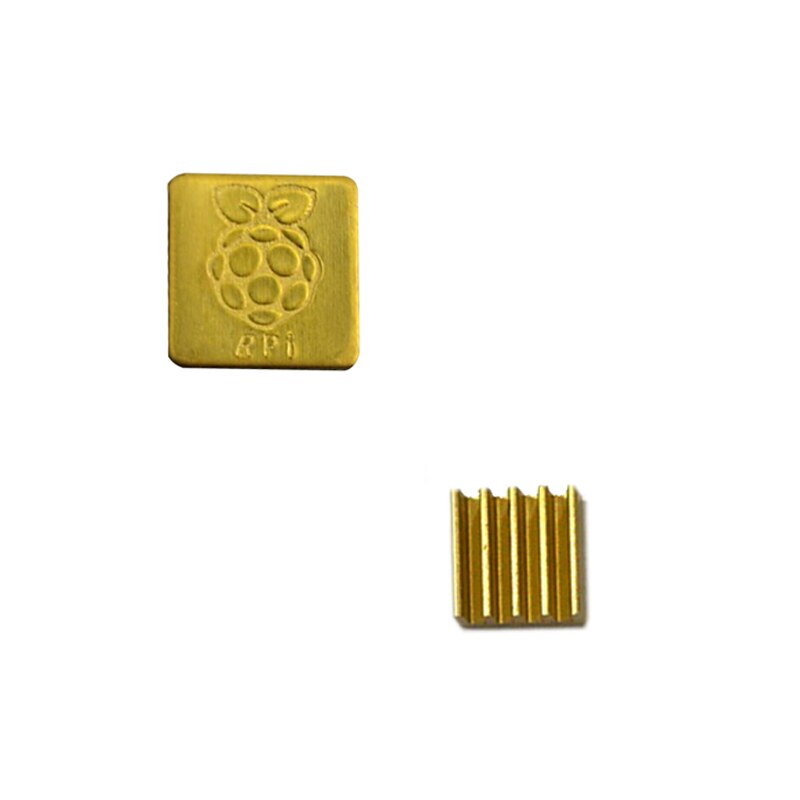 Raspberry Pi 3B+ Heat Sink Kit Copper Heat Sink 2PCS+Aluminum Heat Sink 1PCS RPI Cooling Sink Support Raspberry Pi 2B 3B zero w