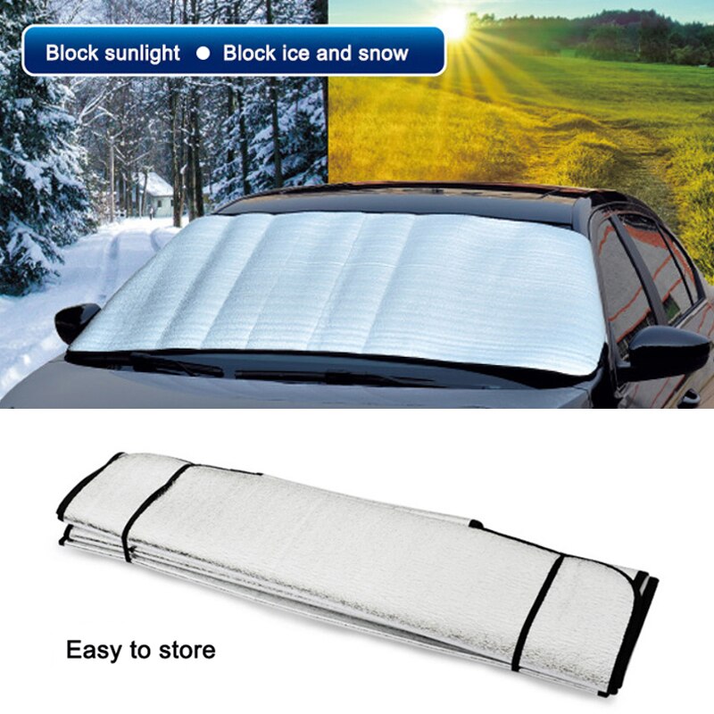 Car Windshield Cover Car Awning Front Waterproof Ice Cover Dust Windsh And Window Rear Sunshade And Block Window Windsh