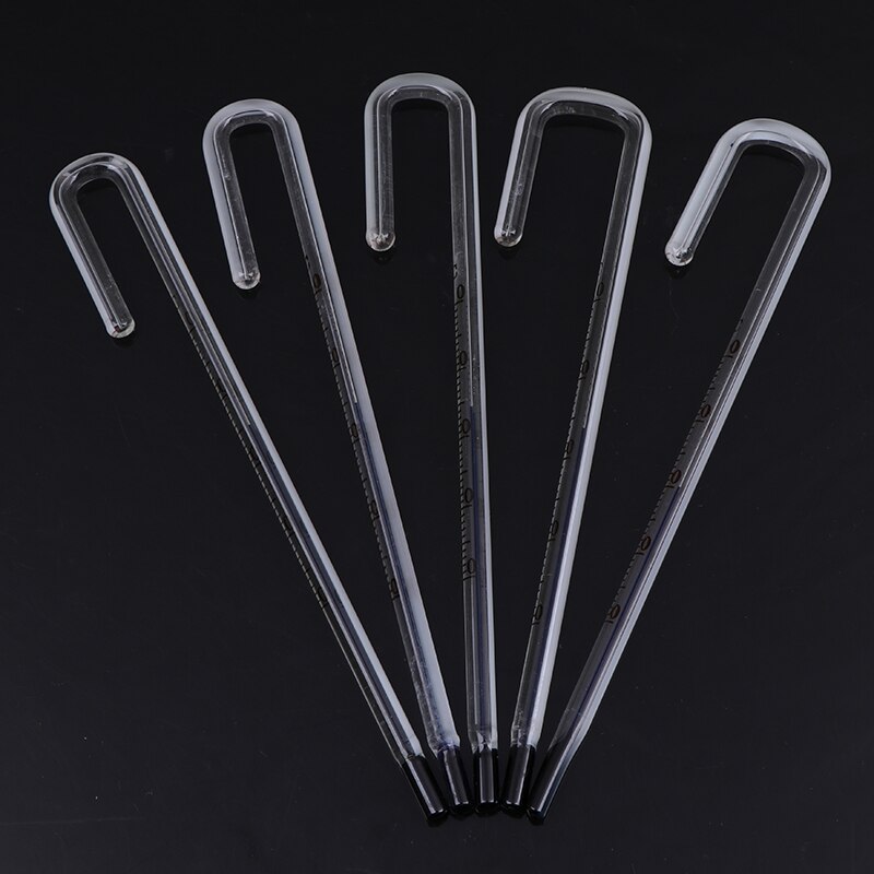 Termómetro de vidrio para acuario con gancho, reptil tanque accesorios para cajas, suministros 6/8/10/12/15mm dik Glas Tank