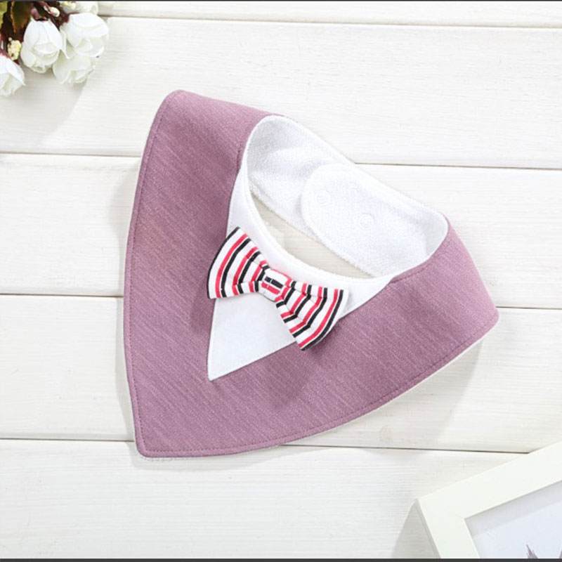 Gentleman Strikje Waterdicht Bandana Slabbetjes Baby Babador Voeden Kiel Infant Burp Doeken Speeksel Handdoek Baby Eten Accessoire