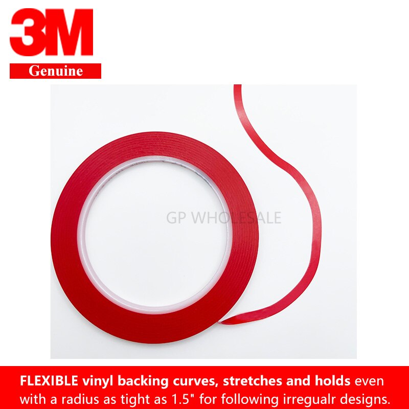 3M 471 Premium Perfomance Sterke Vinyl Tape Lengte 33M Bundel Set Voor Decoratie, masking 10Mm Geel Zwart Blauw Wit Rood Groen