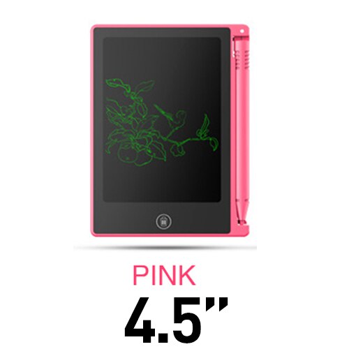 Z03 LCD Schreibtafel 8,5 Zoll Elektronische Tablette Für freundlicher freundlicher Erwachsene 4.5 &quot;Zeichnung kratzen Handschrift Pad Clever Tragbare: Z03-4.5-Rosa