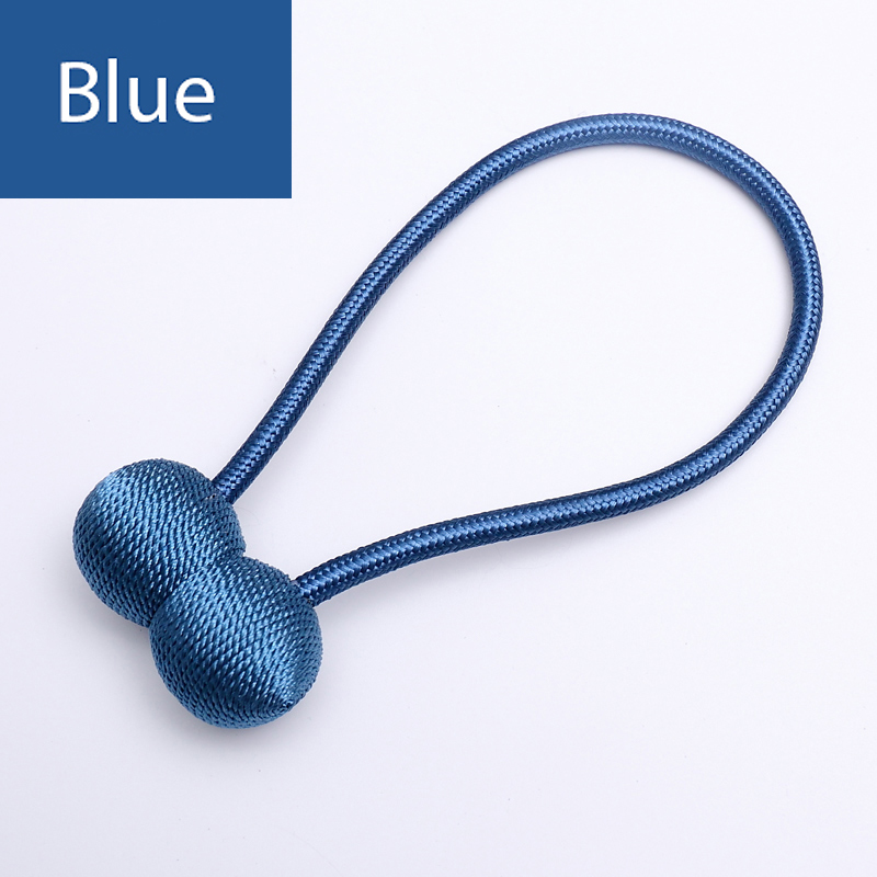 Simple Magnetic Curtain Tieback Clip Curtains Buckle Holder Decorative Home Curtains Accessories: green