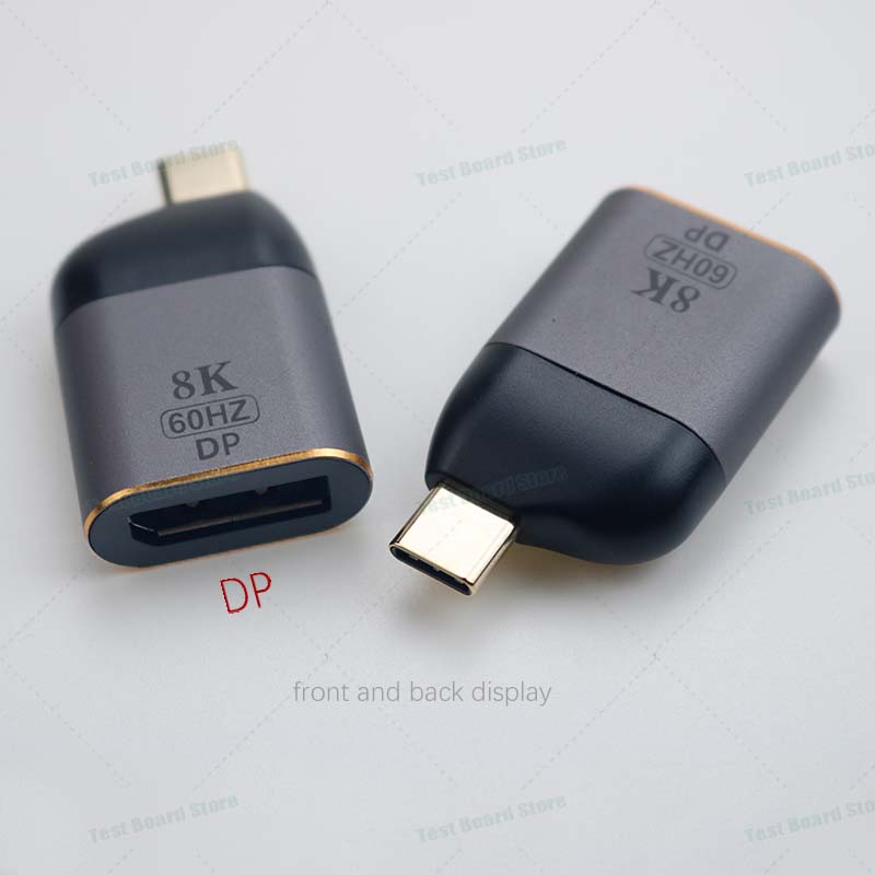 Adaptador USB tipo C a USB 3,1/DP/mini DP, adaptador de vídeo HD para Macbook, teléfono móvil, ordenador portátil, 8K, 1Pce
