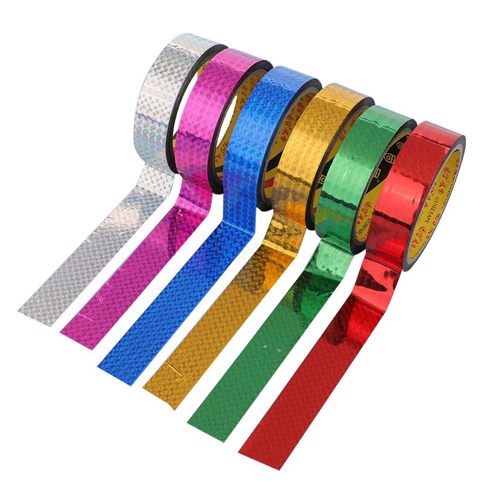 30m beskyttelses gule tape advarselstape merketape multifunksjonell dekorativ tape klebrig papir