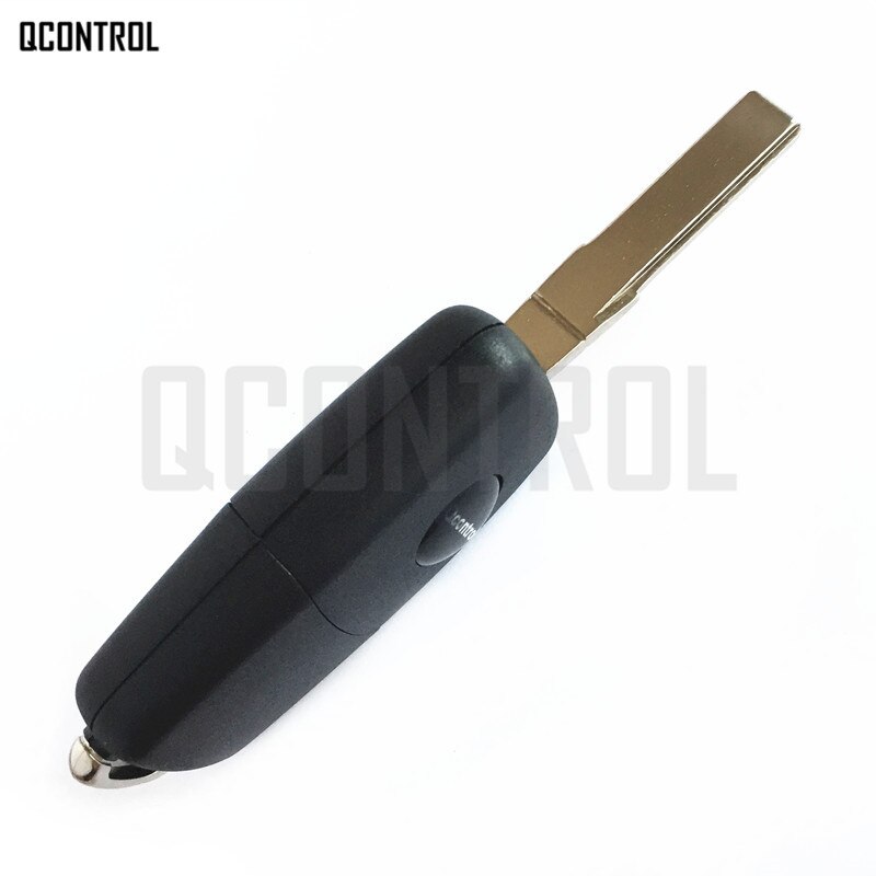 QCONTROL Car Remote Flip Key for SEAT ALHAMBRA/AROSA/CORDOBA/IBIZA/LEON/TOLEDO 5FA 008 548 with ID48 Chip 434MHz