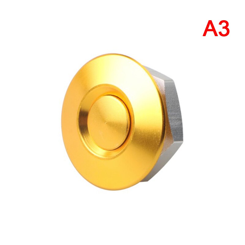 32mm/1.25inch Car Push Button Bonnet Hood Pin Lock Clip Kit Quick Release Latch Engine Bonnets Accessories Car Styling Universal: yellow