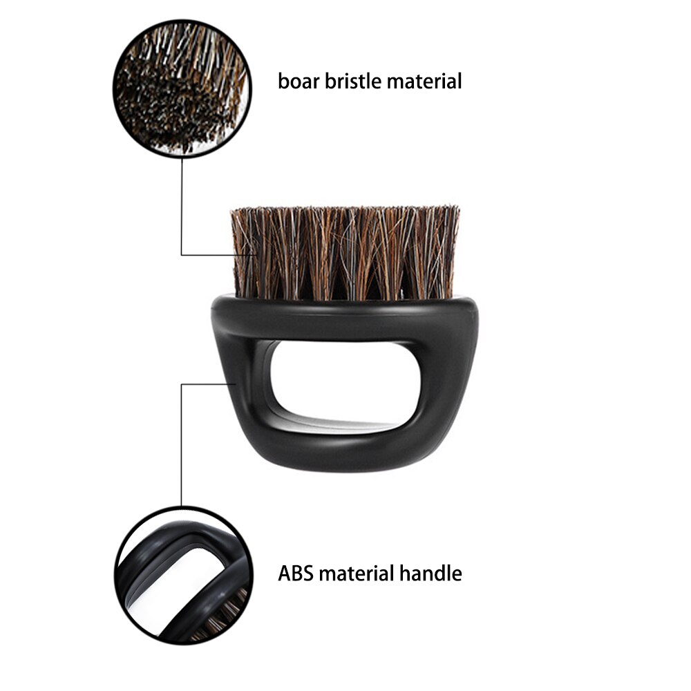 Professional Soft Boar Bristle Wood Beard Brush Hairdresser Shaving Brush Comb Men Mustache Comb Kit With Gift Bag Hair Comb Set | UK - View #10