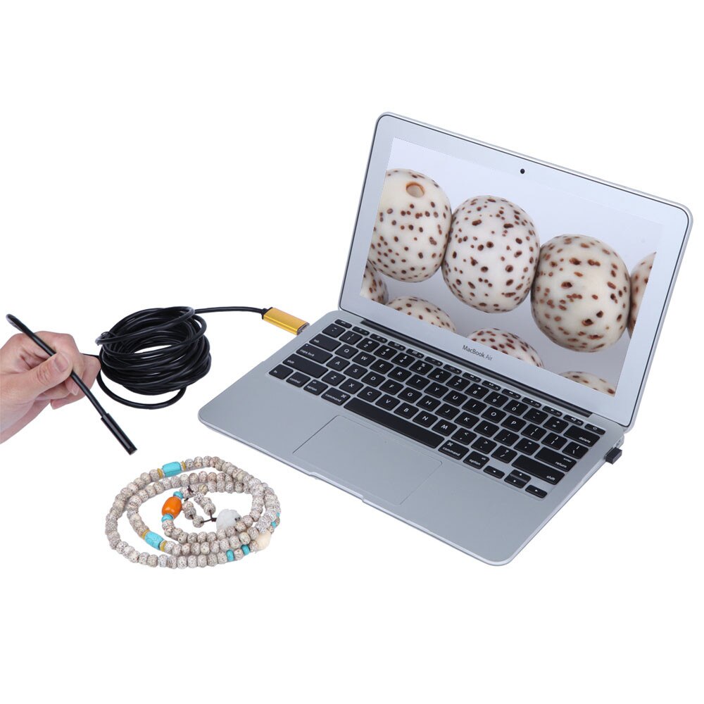 Ouhaobin 2 in 1 Android USB Endoscope Inspection 7mm Camera 6 LED HD IP67 Waterproof 10M Apr 10