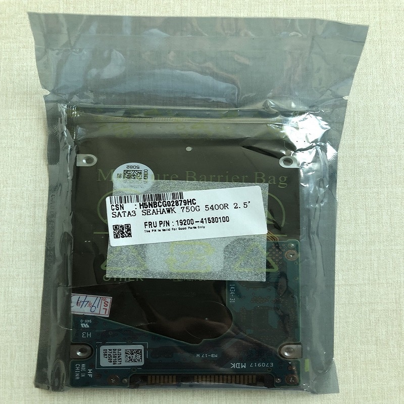 HGST 2.5 "HDD 750 GB Interne Laptop Harde Schijven schijf SATAIII 750g 32 M voor Notebook HTS541075A7E630 7 MM