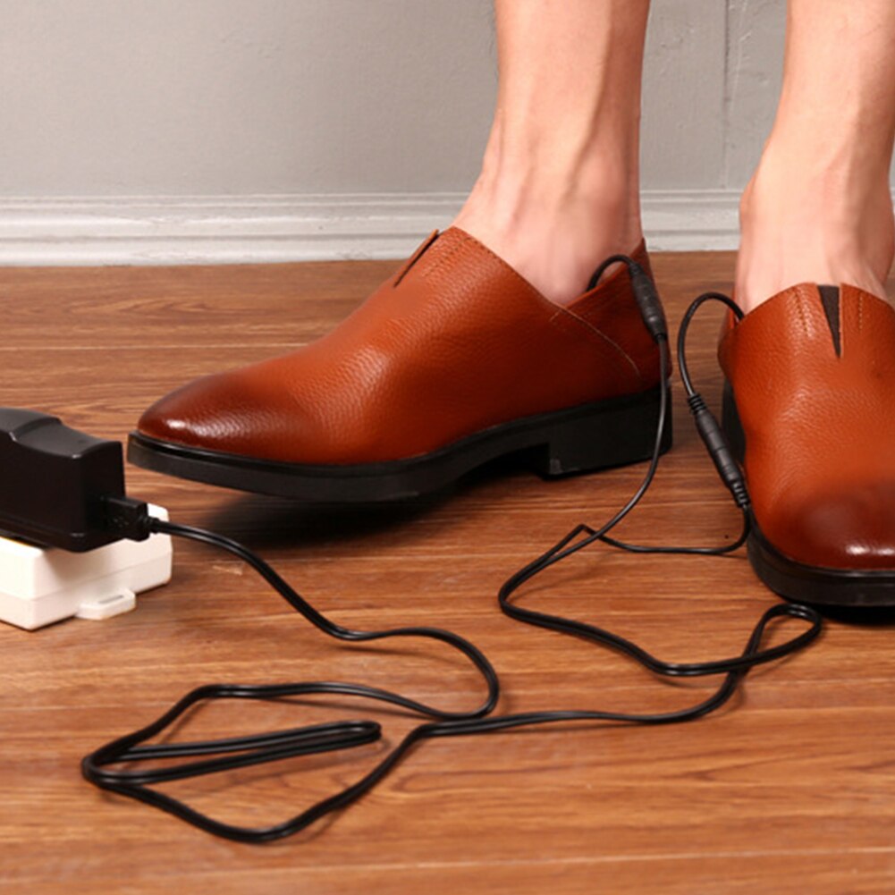 1 Paar Zachte Koude-Proof Usb Opladen Elektrische Verwarming Binnenzool Voet Warmer Pad