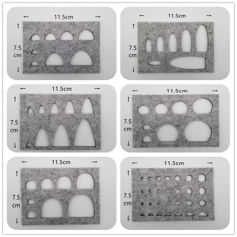 Handmade Needle Felting Template Tool Animals Eye Nose Ear Mouth DIY Felt Doll Cats Dogs Shiba Wool Felt Accessories Craft Kits