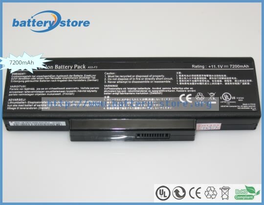 Genuine laptop batteries for A32-F3,F3F,BTY-M66,A9,F3A,Z96,F2F,A33-F3,A32-F2,S96,F3H,BTY-M68,A32-Z94,11.1V,9 cell