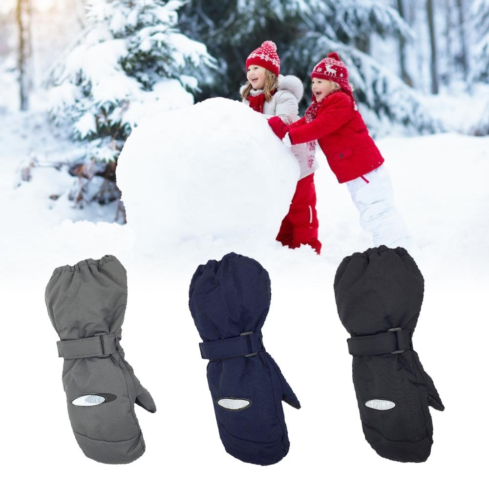 Ski Wanten Windstopers Handschoenen Anti Winddicht Thermische Warme Handschoen Ademende Handschoenen Voor Kinderen Winter