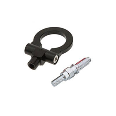 Rastp - universele aluminium trekhaak achter voor bmw  e46 e81 e30 e36 e90 e91 trekhaak rs -th006: Zwart
