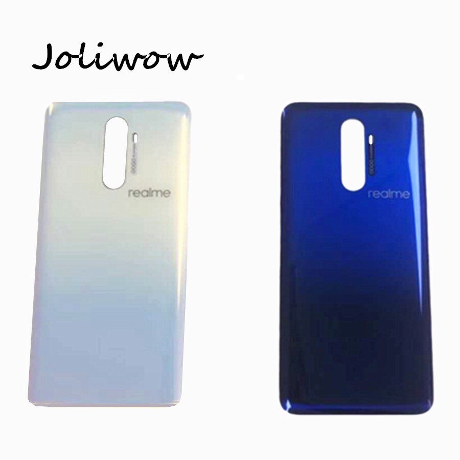 6.5 "para oppo realme x2 pro tampa da bateria porta habitação caso capa de vidro para realme x2 pro rmx1931 volta bateria capa