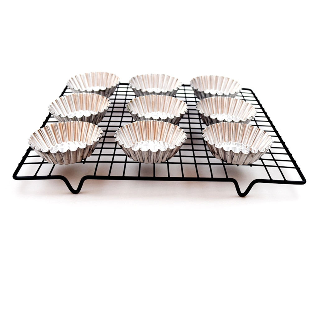 Baking Nonstick Bread Grid Cookie Biscuit Cooling Rack Cake Pie Stainless Steel Tray