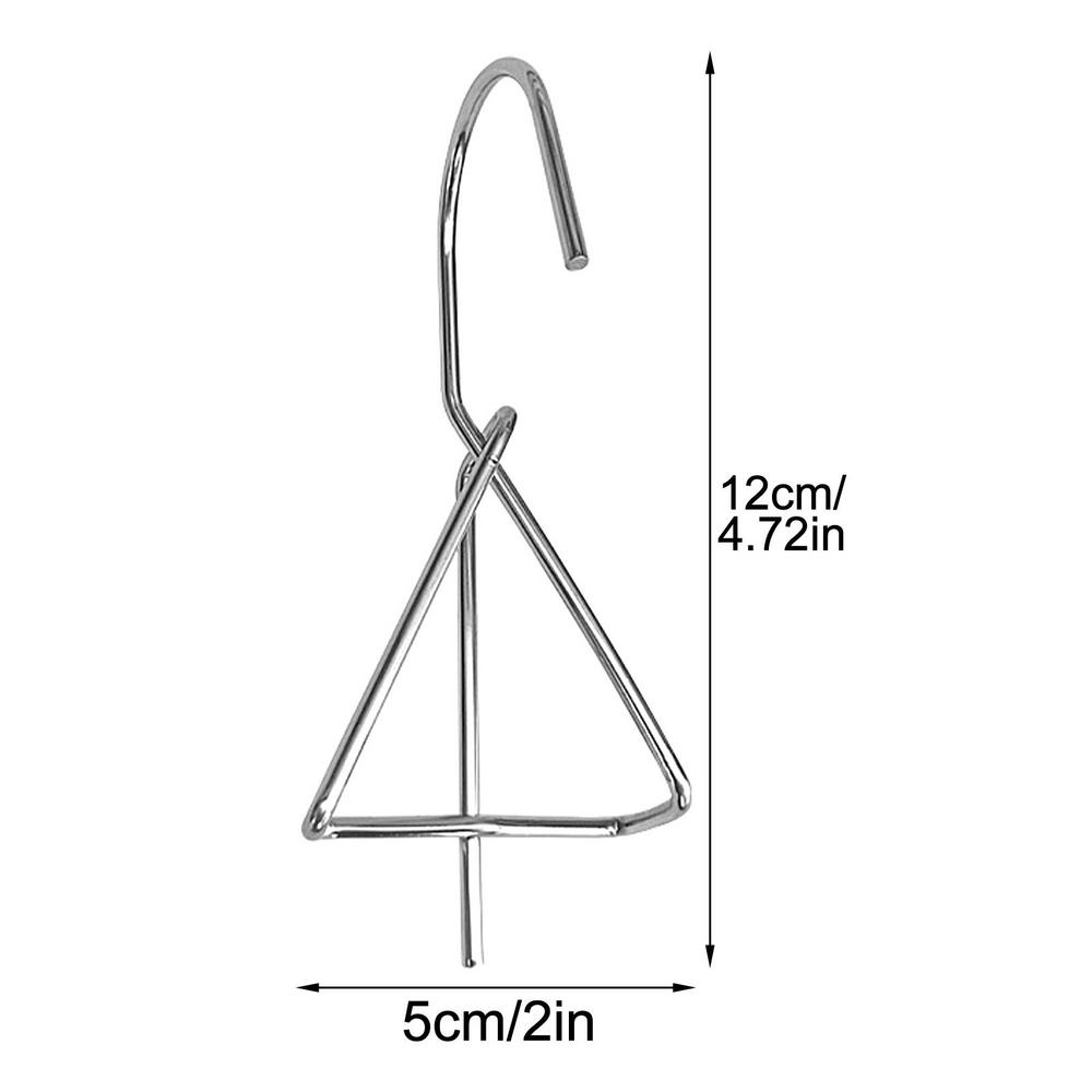 Cintre pour plantes, panier de jardinière de jardin, crochets pour Pots de fleurs en macramé d'intérieur, support suspendu, crochet de décoration de balcon extérieur: Rouge