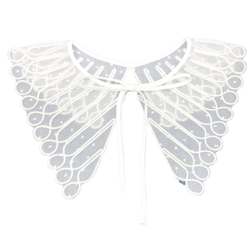 Lolita Decoratieve Nep Kraag Kant Sjaal Borduren Gelaagde Mesh Dickey Ketting N58F: I