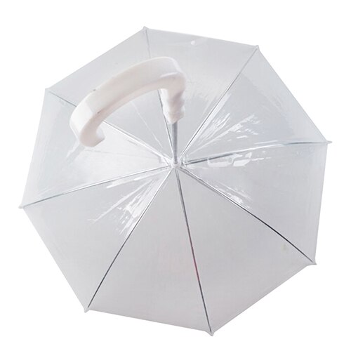 Dog Walking Waterproof Clear Cover Built-in Leash Rain Sleet Snow Pet Umbrella Dog Raincoats