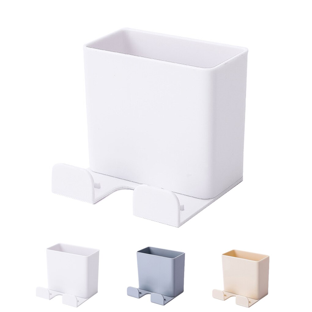1 Pcs Telefoon Muur Houder Smartphone Opknoping Muur Opslag Rack Gemonteerde Mobiele Telefoon Muur Houder Opladen Houder Afstandsbediening