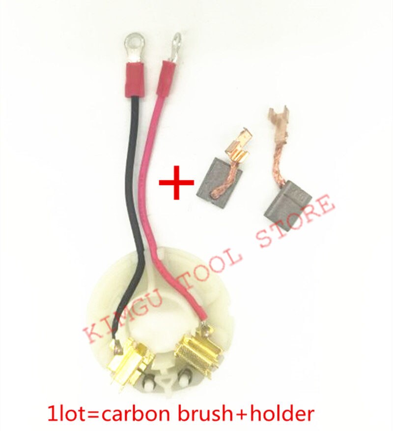 Kulbørsteholder til makita 638895-7 638614-1 bdf 446 bdf 456 bhp 446 bhp 456 dhp 456 ddf 456 bdf 452 dtd 146 bhp 454 lxp 03 bhp 444: 1 holder og carbon