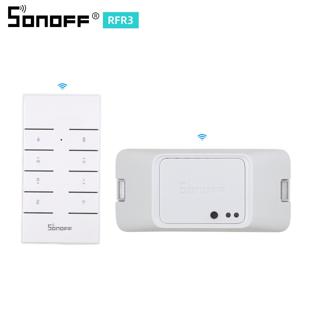 ITEAD SONOFF RF/RFR3 R3 Bridge 433 WIFI Wireless Smart Switch Remote Controller 433mhz Support DIY Google Home Automation Alexa: RF R3 RM433