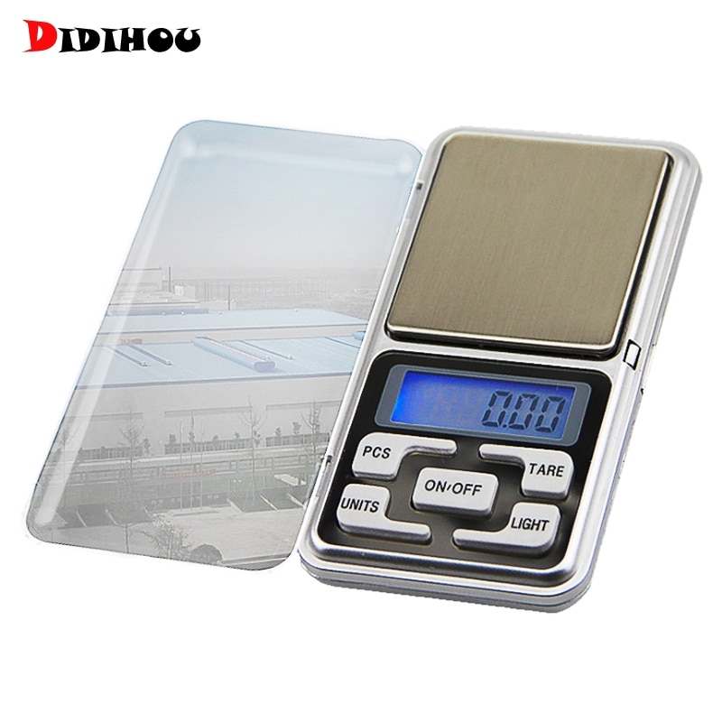 Mini Balance Digitale Weegschaal 100/200/300/500G 0.01/0.1G Hoge Nauwkeurigheid Backlight Elektrische pocket Sieraden Gram Gewicht Keuken Weegschaal