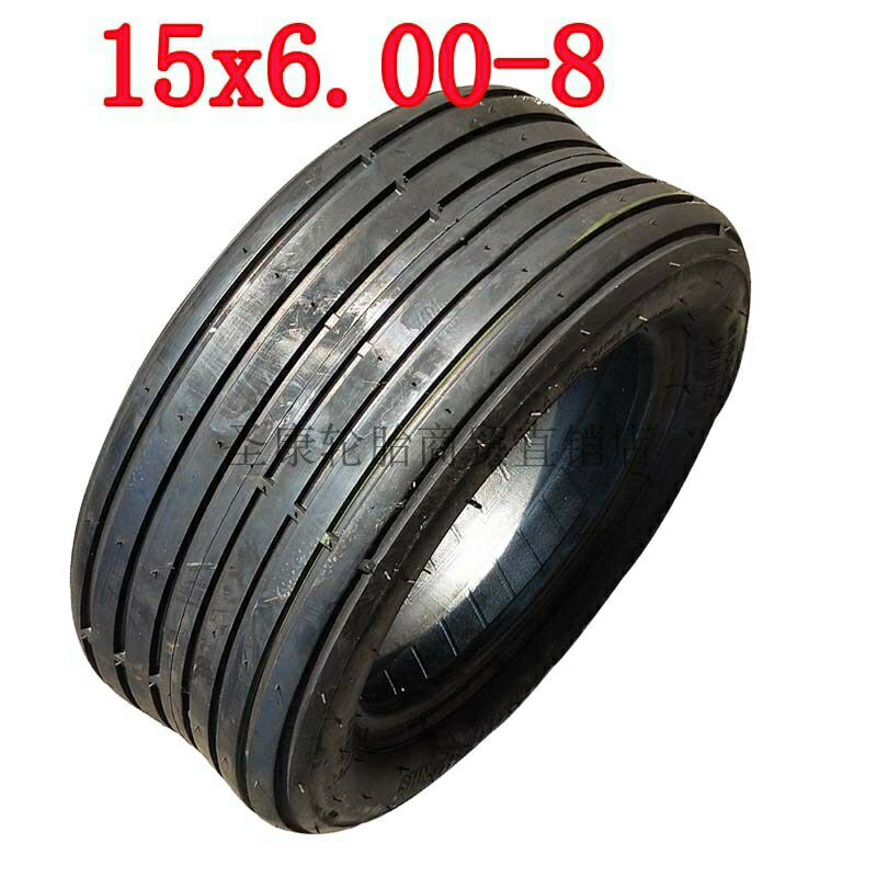 Pneu à vide de 15 pouces pour roues de Scooter électrique pneus avant arrière 15x6.00-6 15x6.00-8 pneu Tubeless de moteur de roue