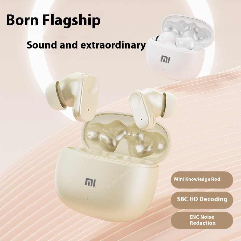 Xiaomi draadloze Bluetooth-oordopjes In-ear ruisonderdrukking Veilige pasvorm voor sport Hi-Fi-geluid Lange batterijduur Perfect voor het leven