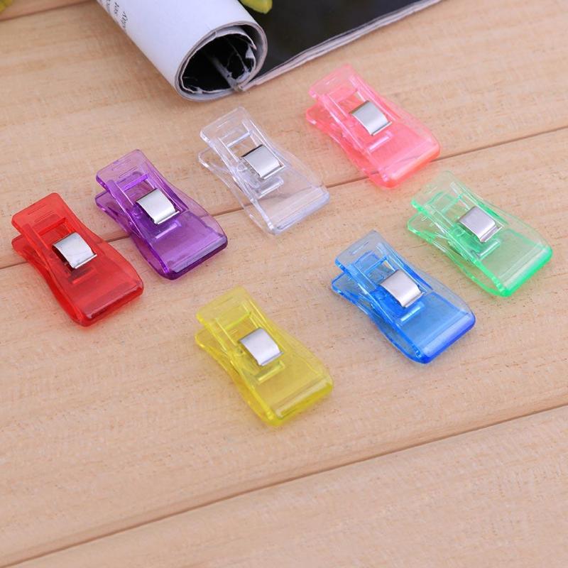 20/50Pcs Mixed Kunststoff Wonder Clips Halter für DIY Patchwork Stoff Quilten Handwerk Nähen Stricken Clips Home Office versorgung