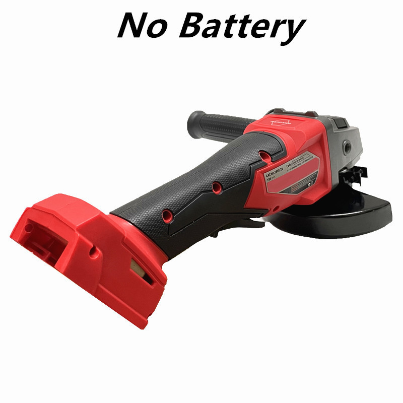 125mm børsteløse vinkelslipere kompatibel med milwaukee 18v batteri skjære- og poleringsslipemaskin variabel hastighet elektroverktøy: Default Title