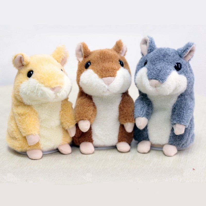 Neue SchöNe Reden Spielzeug Hamster Plüsch Spielzeug Klang Rekord Sprechen Hamster Reden Spielzeug Für freundlicher