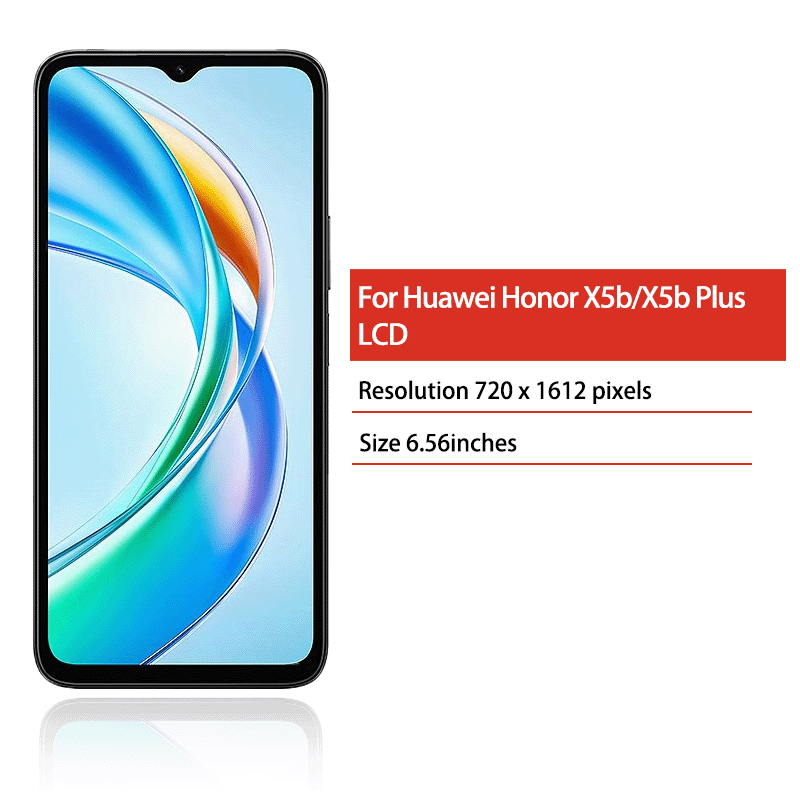 Pantalla de 6,56 pulgadas para Huawei Honor X5b pantalla LCD con marco pantalla táctil digitalizador para Honor X5B Plus pantalla de visualización