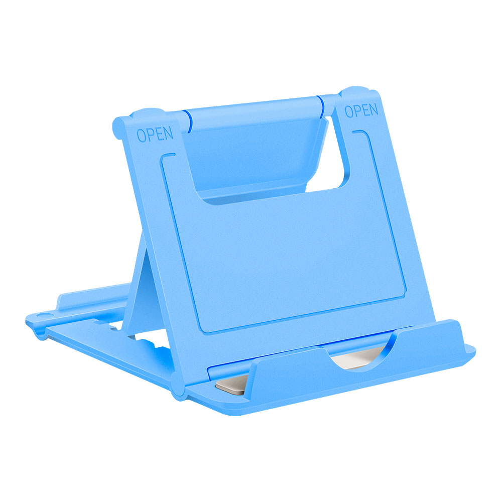 NORTHFIRE – support de téléphone portable réglable en Aluminium, pour iPhone 11 Xr 8 Samsung S10: blue