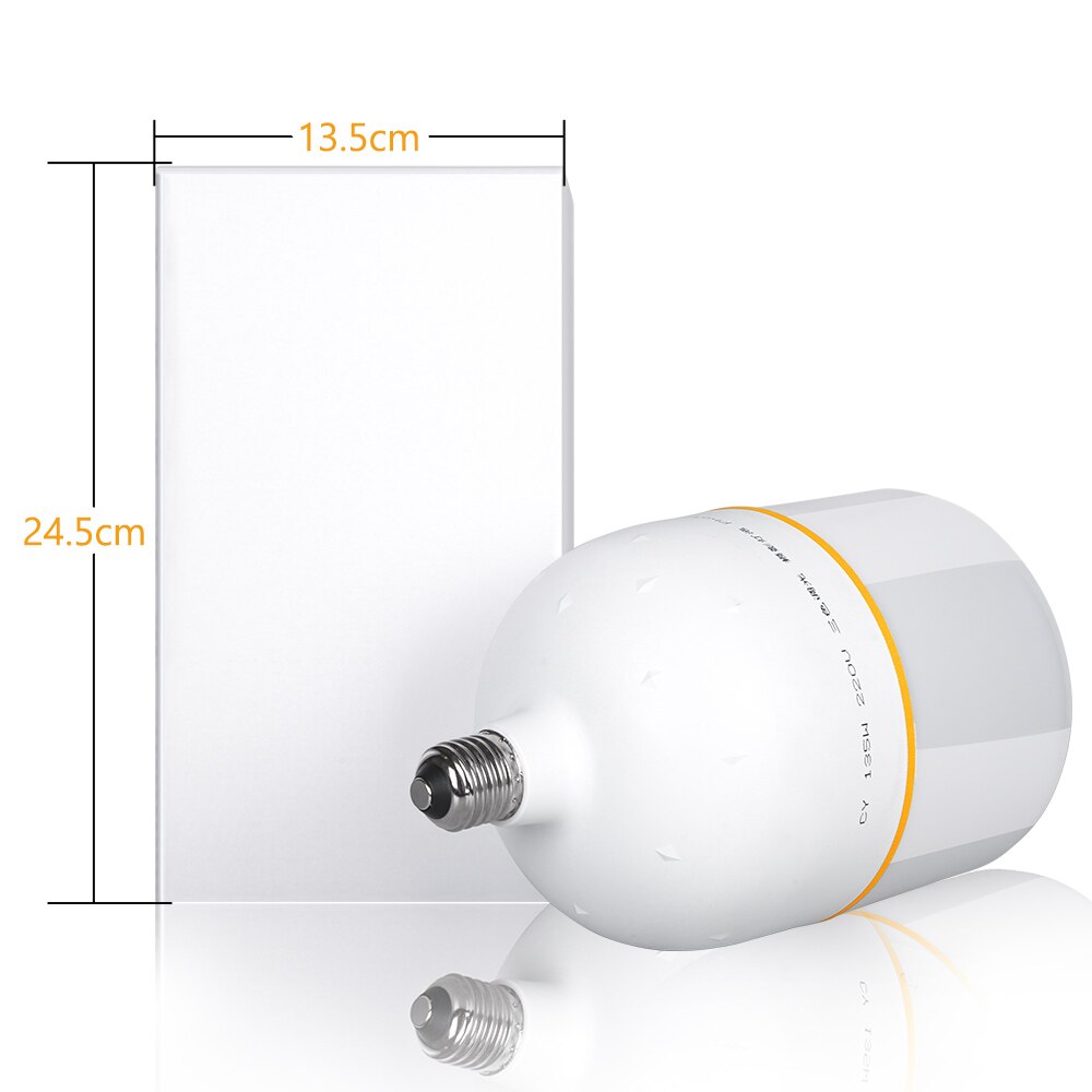 2-Kleur Temperatuur Fotografie Led Verlichting Lampen Hoge Heldere 135 Watt E27 Base Voor Fotografische Foto Video Studio