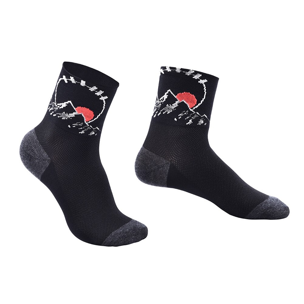 1 par bløde åndbare sokker svedabsorptionsstrømper sportsfitnessstrømper terry-loop strømpestørrelse l / xl sort