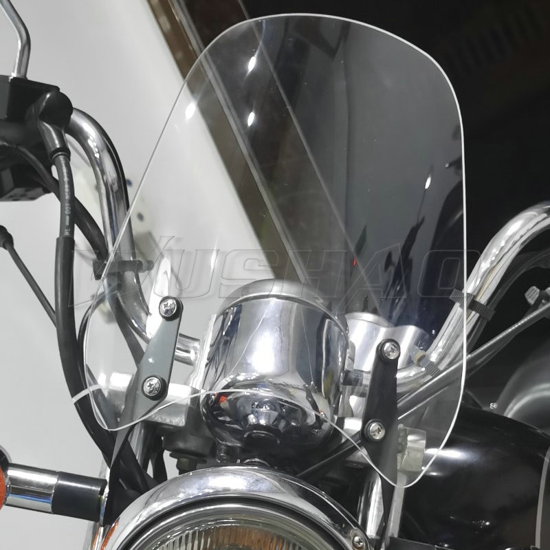 Parabrisas para Moto Guzzi V7 II III Stone Racer, soporte especial de carbono Milano, montaje de Faro, -750
