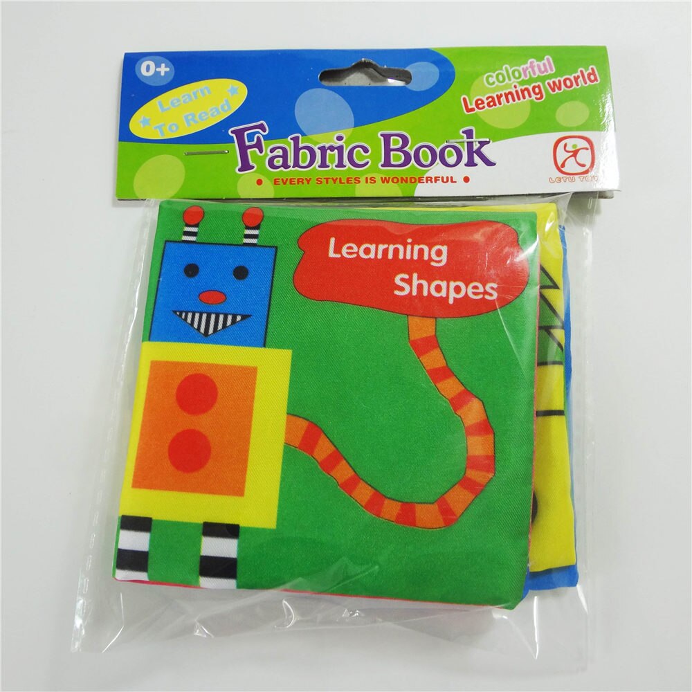 Ecroda 12 Stijl Activiteit Boek Engels Taal Stof Doek Baby Boeken Leren Onderwijs Speelgoed 0 ~ 12 Maanden Juguetes Bebe: 10