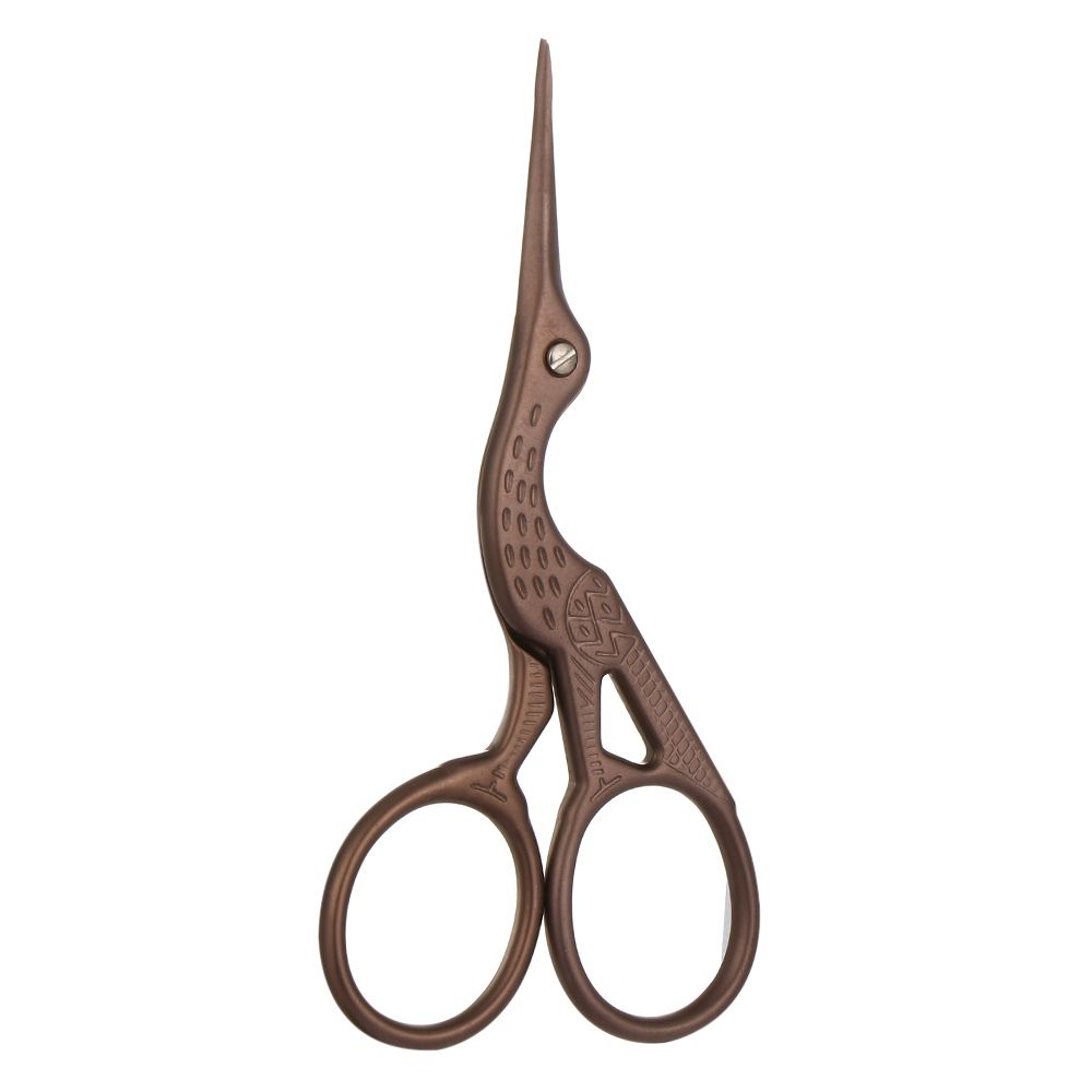 Classic Retro Embroidery Scissors European Crane Small Cross Stitch Sewing Crane Tailor Scissors Office Home Craft Cutting: G